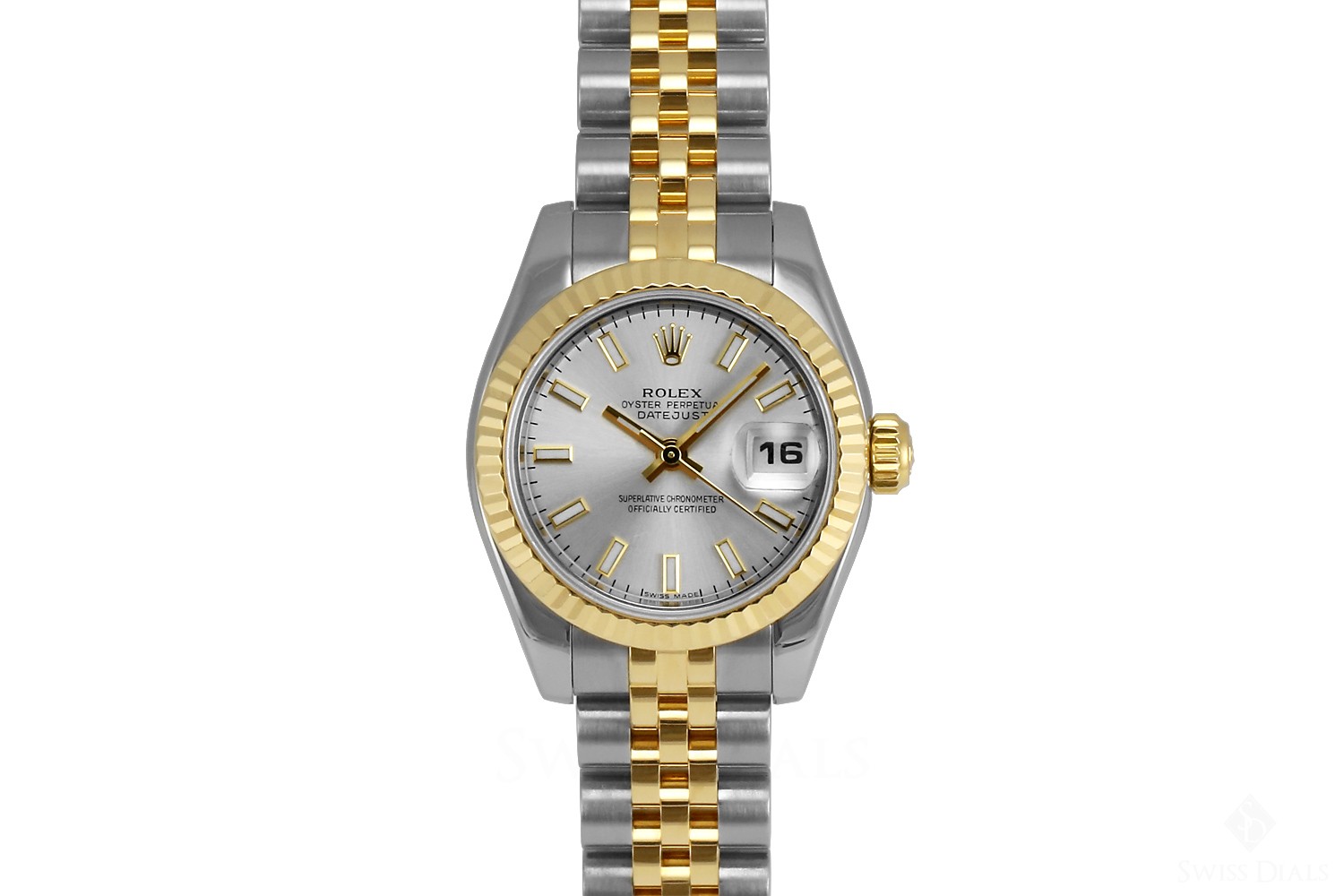 rolex gold and silver band