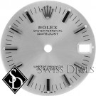 Midsize Rolex Silver Stick Marker Dial Stainless Steel