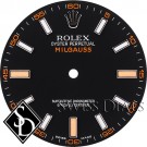 Men's Rolex Milgauss Black Index Luminous Dial SS